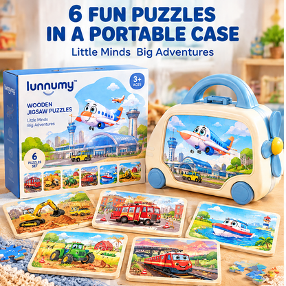 Lunnumy® Travel Puzzle Adventure Case