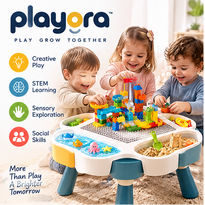LUNNUMY® 4-in-1 Discovery Play Table