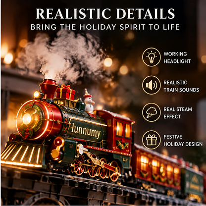 Lunnumy® Holiday Express™ Christmas Train Set