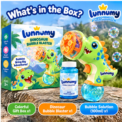 Lunnumy® Dinosaur Bubble Blaster™