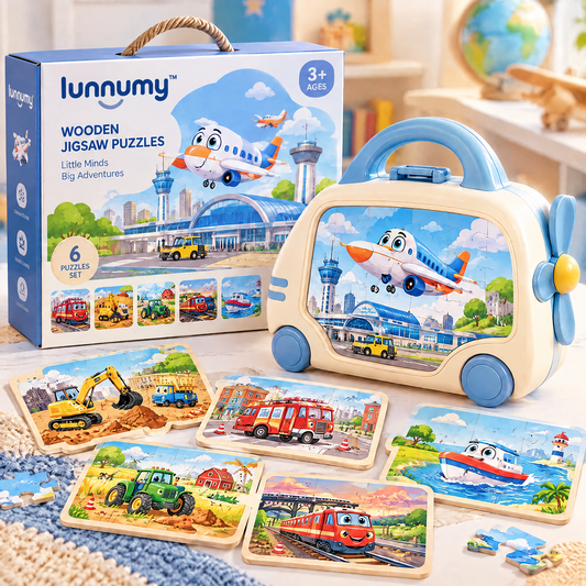 Lunnumy® Travel Puzzle Adventure Case